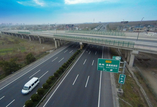 南通人民路東延二期跨線橋